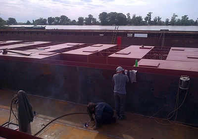 Splav varenje bazena